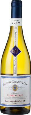 Вино Bouchard Aine&Fils Grand Conseiller Chardonnay белое сухое 12.5% 075л