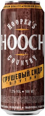 Напиток Hooch Country Грушевый сидр 7.2% 0.5л