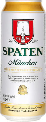 Пиво Spaten Munchen Hell 5.2% 0.5л