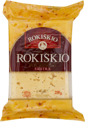 Сыр Rokiskio Ekstra 45% 250г